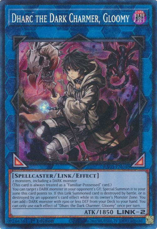 Dharc the Dark Charmer, Gloomy (CR) [RA03-EN048] Prismatic Collector's Rare | Cracking-Singles