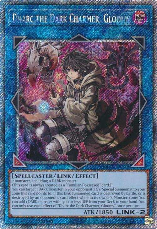 Dharc the Dark Charmer, Gloomy (Platinum Secret Rare) [RA03-EN048] Platinum Secret Rare | Cracking-Singles