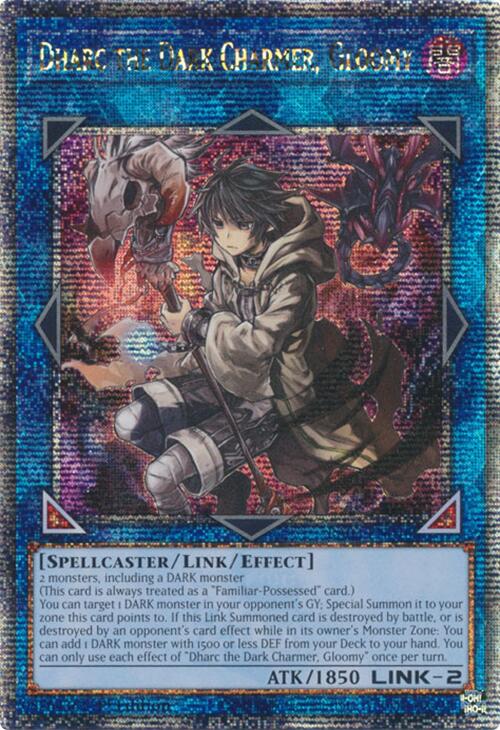 Dharc the Dark Charmer, Gloomy (Quarter Century Secret Rare) [RA03-EN048] Quarter Century Secret Rare | Cracking-Singles