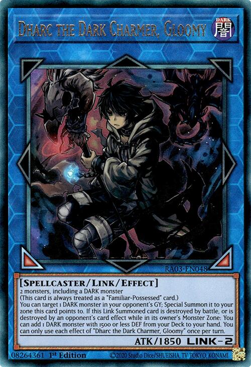 Dharc the Dark Charmer, Gloomy (UTR) [RA03-EN048] Prismatic Ultimate Rare | Cracking-Singles