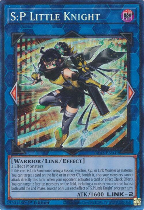 S:P Little Knight (CR) [RA03-EN049] Prismatic Collector's Rare | Cracking-Singles