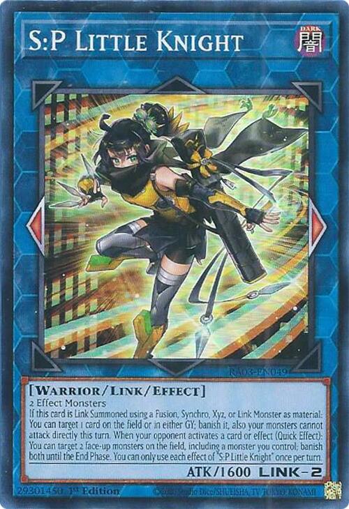 S:P Little Knight [RA03-EN049] Super Rare | Cracking-Singles