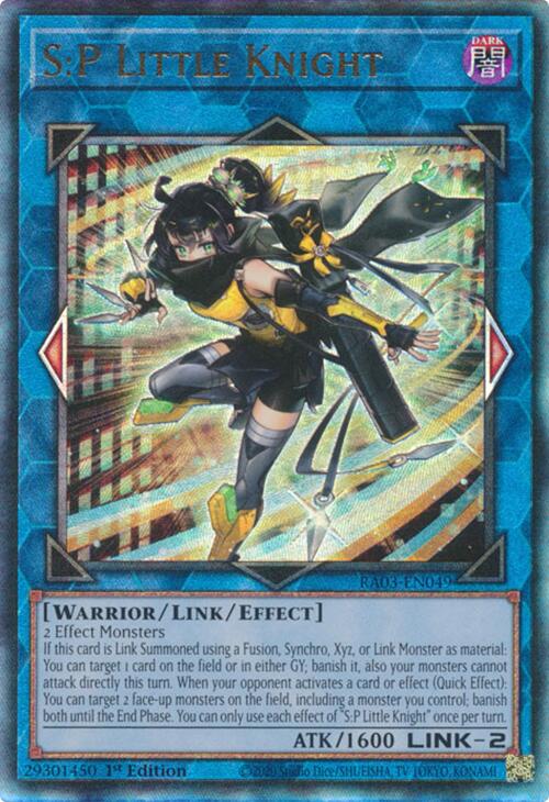 S:P Little Knight (UTR) [RA03-EN049] Prismatic Ultimate Rare | Cracking-Singles