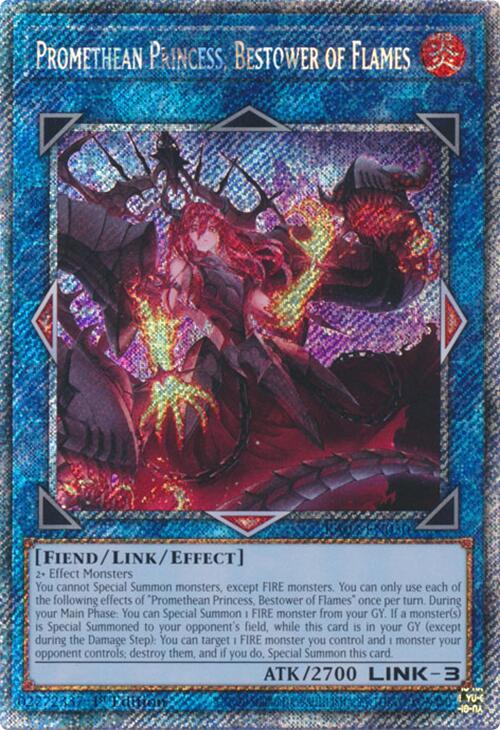 Promethean Princess, Bestower of Flames (Platinum Secret Rare) [RA03-EN050] Platinum Secret Rare | Cracking-Singles