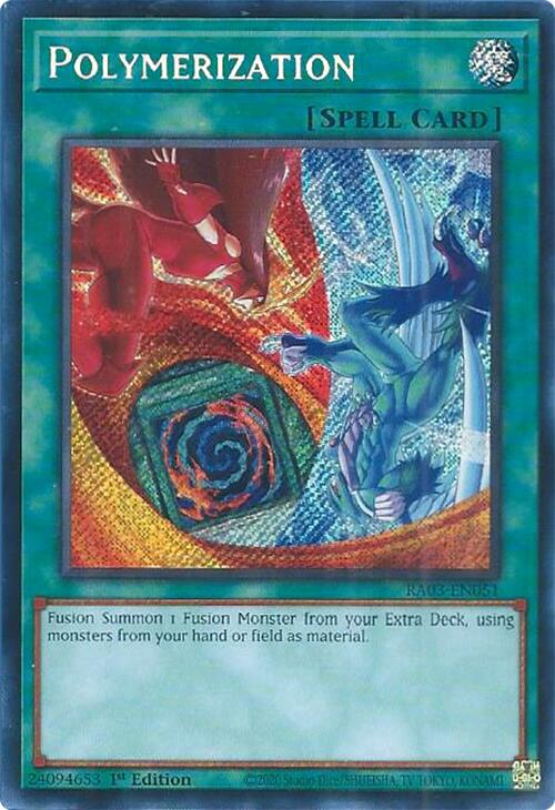 Polymerization (Secret Rare) [RA03-EN051] Secret Rare | Cracking-Singles