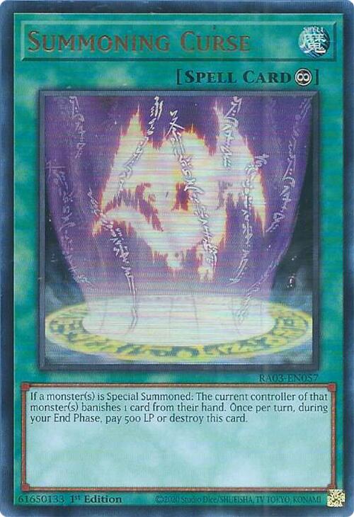 Summoning Curse (UR) [RA03-EN057] Ultra Rare | Cracking-Singles