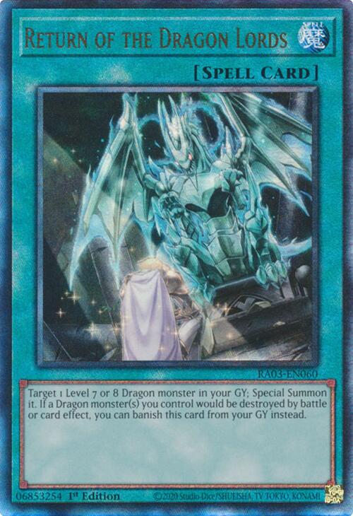 Return of the Dragon Lords (UTR) [RA03-EN060] Prismatic Ultimate Rare | Cracking-Singles