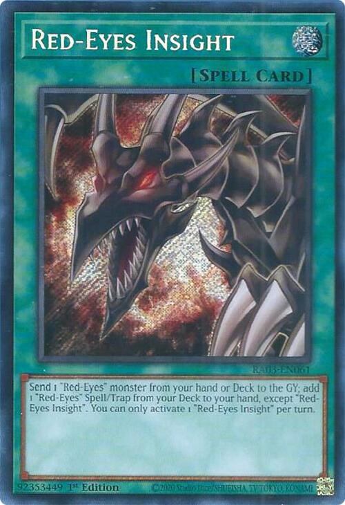 Red-Eyes Insight (Secret Rare) [RA03-EN061] Secret Rare | Cracking-Singles