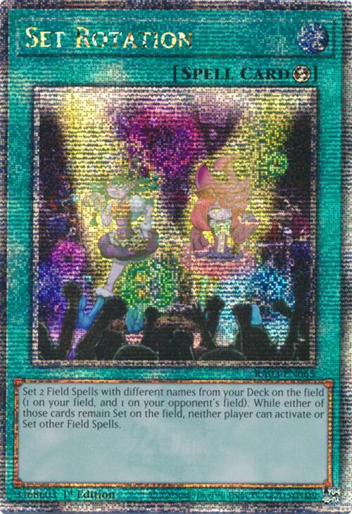 Set Rotation (Quarter Century Secret Rare) [RA03-EN065] Quarter Century Secret Rare | Cracking-Singles