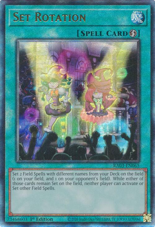 Set Rotation (UTR) [RA03-EN065] Prismatic Ultimate Rare | Cracking-Singles