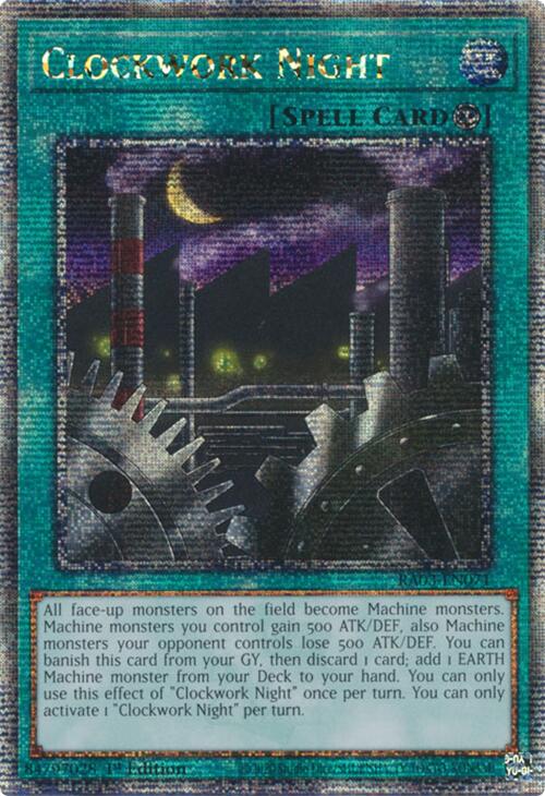 Clockwork Night (Quarter Century Secret Rare) [RA03-EN071] Quarter Century Secret Rare | Cracking-Singles