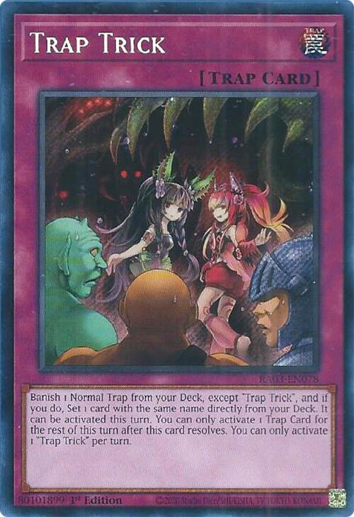 Trap Trick (Secret Rare) [RA03-EN078] Secret Rare | Cracking-Singles