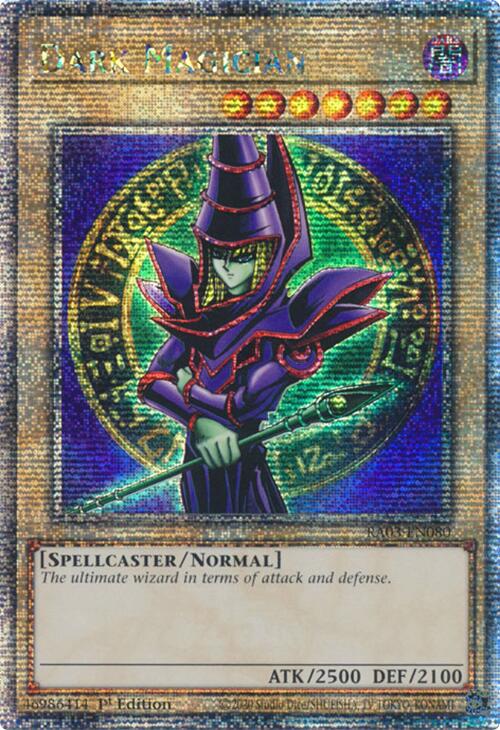 Dark Magician (Quarter Century Secret Rare) [RA03-EN080] Quarter Century Secret Rare | Cracking-Singles