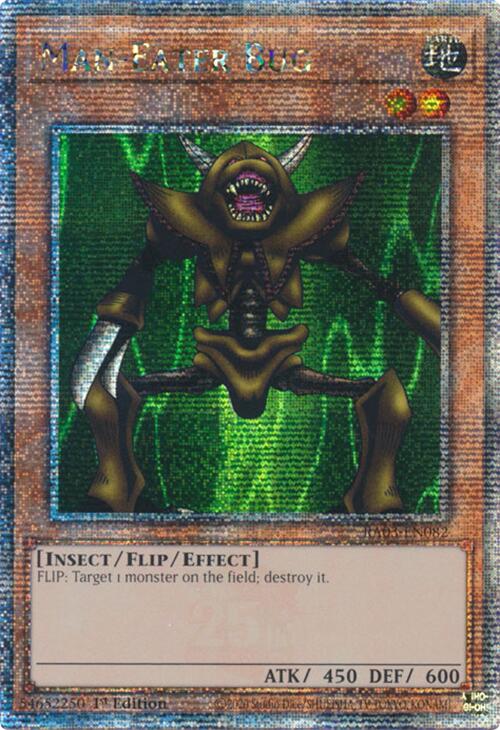 Man-Eater Bug (Quarter Century Secret Rare) [RA03-EN082] Quarter Century Secret Rare | Cracking-Singles