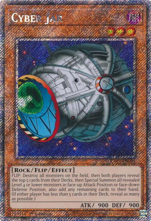 Cyber Jar (Platinum Secret Rare) [RA03-EN095] Platinum Secret Rare | Cracking-Singles