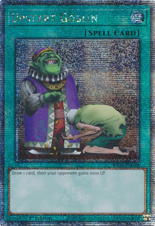 Upstart Goblin (Quarter Century Secret Rare) [RA03-EN096] Quarter Century Secret Rare | Cracking-Singles