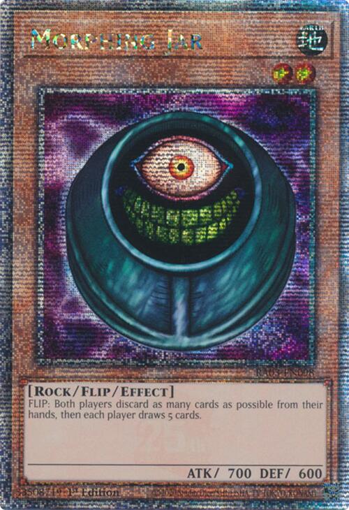 Morphing Jar (Quarter Century Secret Rare) [RA03-EN098] Quarter Century Secret Rare | Cracking-Singles