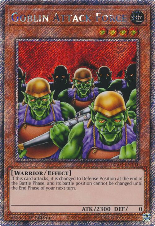 Goblin Attack Force (Platinum Secret Rare) [RA03-EN101] Platinum Secret Rare | Cracking-Singles