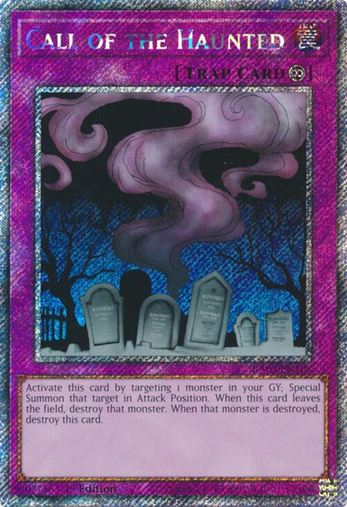 Call of the Haunted (Platinum Secret Rare) [RA03-EN108] Platinum Secret Rare | Cracking-Singles