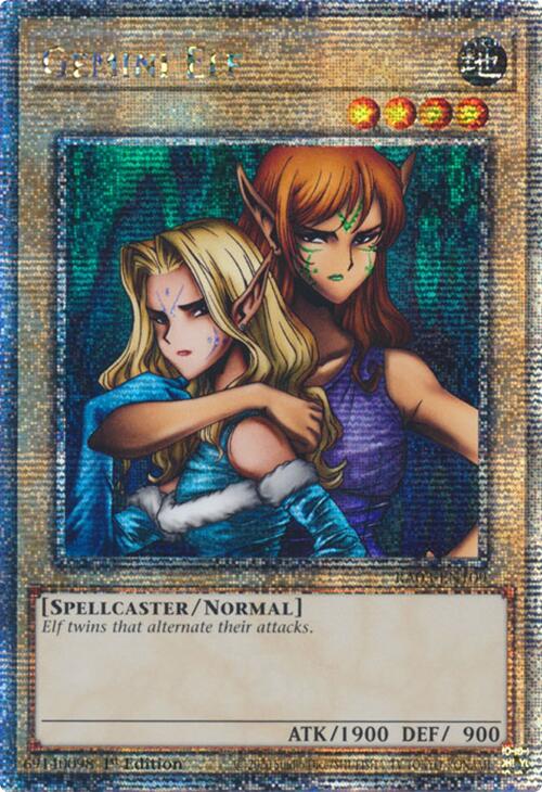 Gemini Elf (Quarter Century Secret Rare) [RA03-EN109] Quarter Century Secret Rare | Cracking-Singles