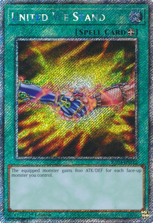 United We Stand (Platinum Secret Rare) [RA03-EN112] Platinum Secret Rare | Cracking-Singles