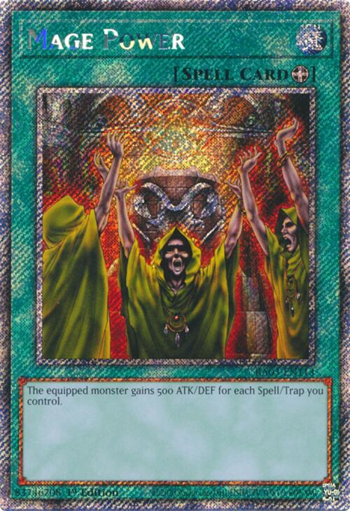 Mage Power (Platinum Secret Rare) [RA03-EN113] Platinum Secret Rare | Cracking-Singles