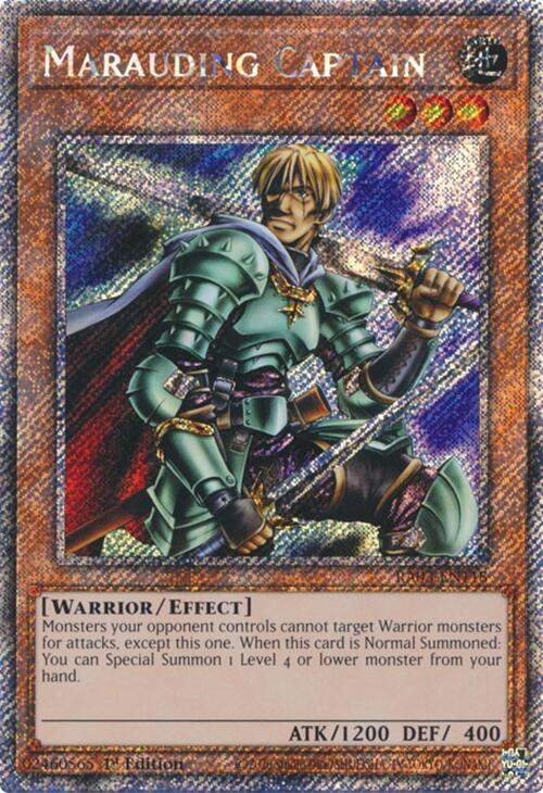 Marauding Captain (Platinum Secret Rare) [RA03-EN118] Platinum Secret Rare | Cracking-Singles