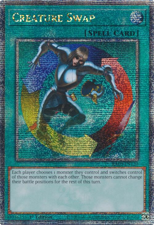 Creature Swap (Quarter Century Secret Rare) [RA03-EN120] Quarter Century Secret Rare | Cracking-Singles