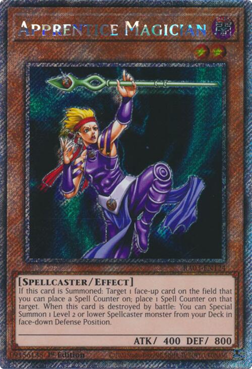 Apprentice Magician (Platinum Secret Rare) [RA03-EN124] Platinum Secret Rare | Cracking-Singles