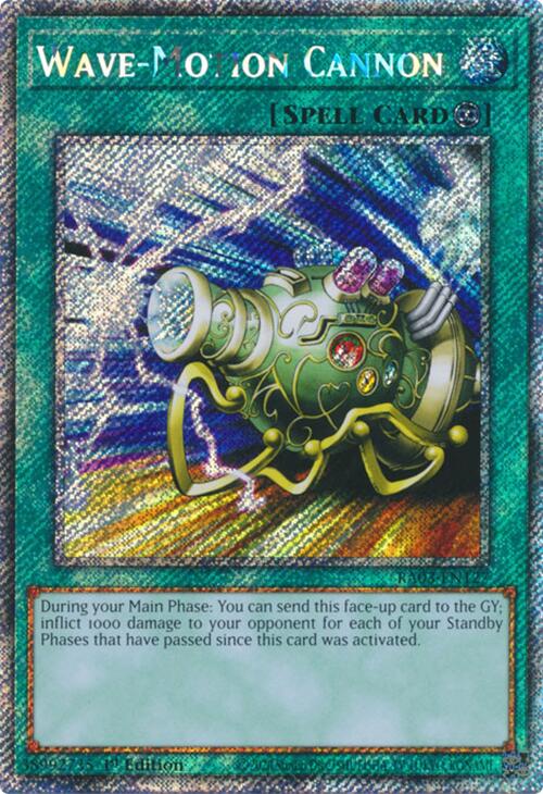 Wave-Motion Cannon (Platinum Secret Rare) [RA03-EN127] Platinum Secret Rare | Cracking-Singles