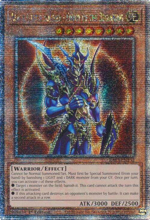 Black Luster Soldier - Envoy of the Beginning (Quarter Century Secret Rare) [RA03-EN132] Quarter Century Secret Rare | Cracking-Singles