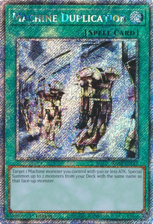 Machine Duplication (Platinum Secret Rare) [RA03-EN145] Platinum Secret Rare | Cracking-Singles