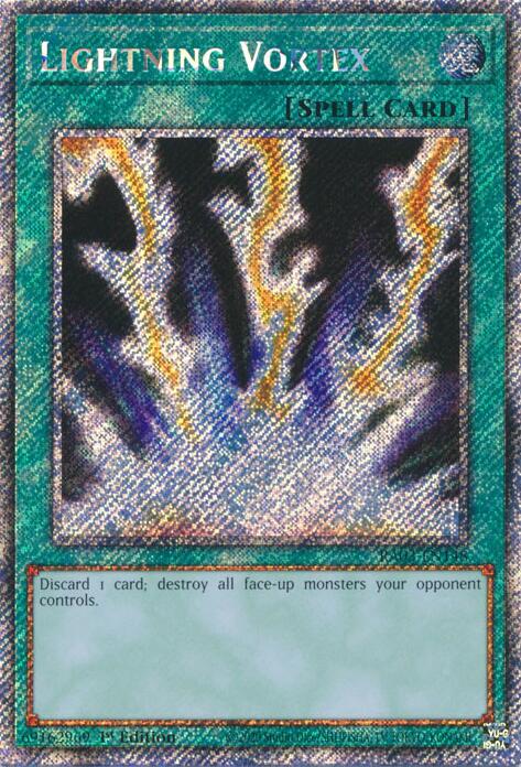 Lightning Vortex (Platinum Secret Rare) [RA03-EN148] Platinum Secret Rare | Cracking-Singles