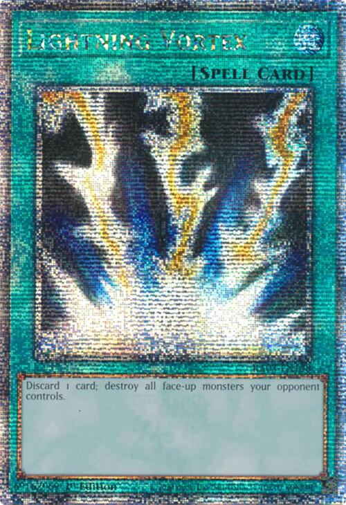 Lightning Vortex (Quarter Century Secret Rare) [RA03-EN148] Quarter Century Secret Rare | Cracking-Singles