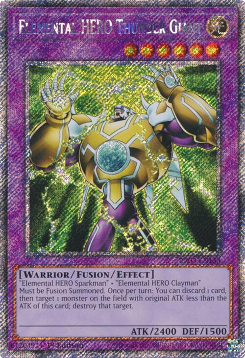 Elemental HERO Thunder Giant (Platinum Secret Rare) [RA03-EN153] Platinum Secret Rare | Cracking-Singles