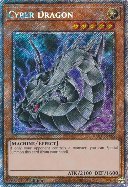 Cyber Dragon (Platinum Secret Rare) [RA03-EN155] Platinum Secret Rare | Cracking-Singles