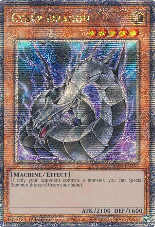 Cyber Dragon (Quarter Century Secret Rare) [RA03-EN155] Quarter Century Secret Rare | Cracking-Singles