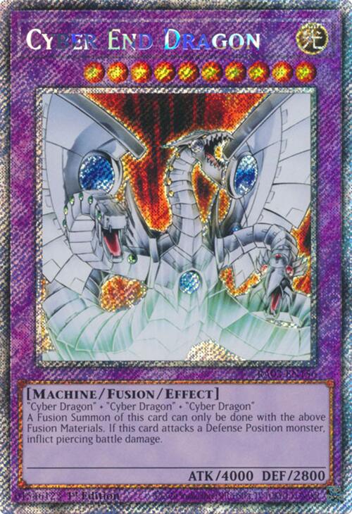 Cyber End Dragon (Platinum Secret Rare) [RA03-EN156] Platinum Secret Rare | Cracking-Singles