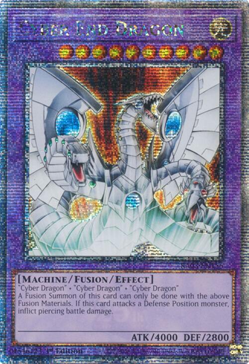 Cyber End Dragon (Quarter Century Secret Rare) [RA03-EN156] Quarter Century Secret Rare | Cracking-Singles