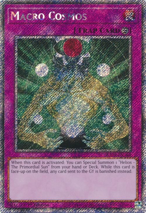 Macro Cosmos (Platinum Secret Rare) [RA03-EN164] Platinum Secret Rare | Cracking-Singles