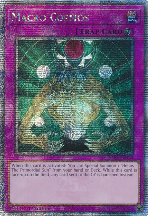 Macro Cosmos (Quarter Century Secret Rare) [RA03-EN164] Quarter Century Secret Rare | Cracking-Singles