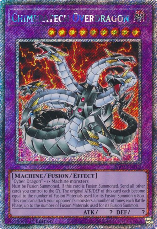 Chimeratech Overdragon (Platinum Secret Rare) [RA03-EN166] Platinum Secret Rare | Cracking-Singles