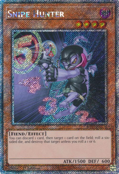 Snipe Hunter (Platinum Secret Rare) [RA03-EN170] Platinum Secret Rare | Cracking-Singles