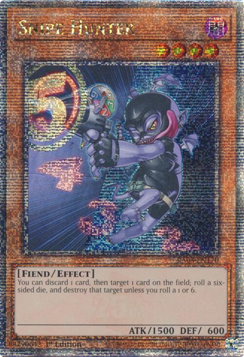 Snipe Hunter (Quarter Century Secret Rare) [RA03-EN170] Quarter Century Secret Rare | Cracking-Singles