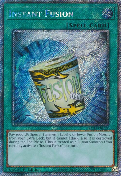 Instant Fusion (Platinum Secret Rare) [RA03-EN171] Platinum Secret Rare | Cracking-Singles