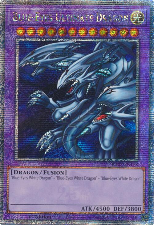 Blue-Eyes Ultimate Dragon (Quarter Century Secret Rare) [RA03-EN178] Quarter Century Secret Rare | Cracking-Singles