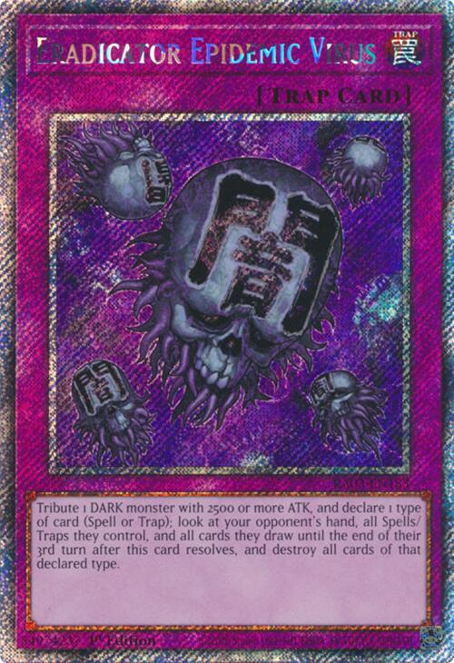 Eradicator Epidemic Virus (Platinum Secret Rare) [RA03-EN183] Platinum Secret Rare | Cracking-Singles