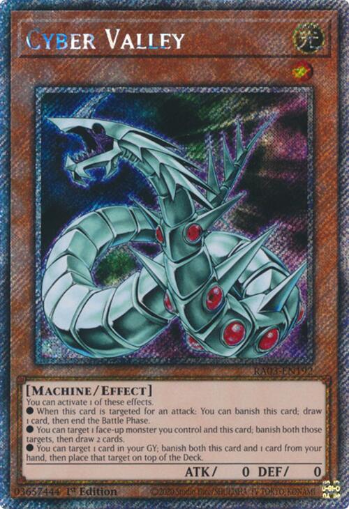 Cyber Valley (Platinum Secret Rare) [RA03-EN192] Platinum Secret Rare | Cracking-Singles