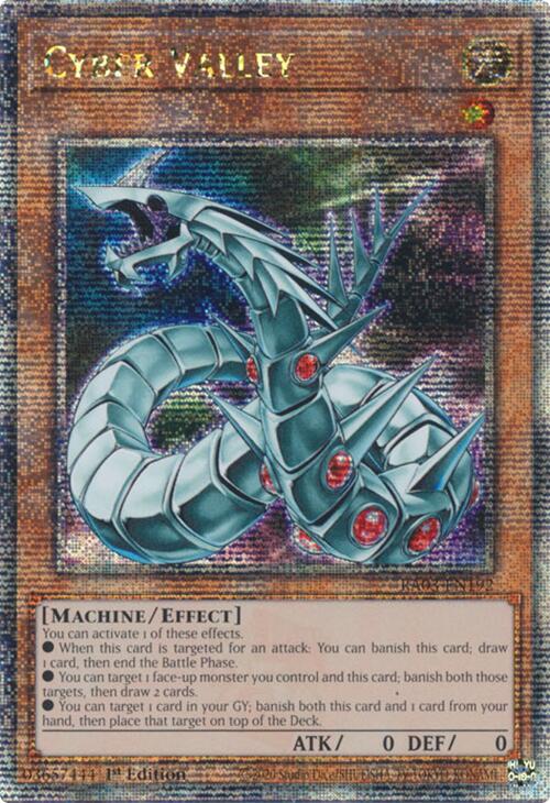 Cyber Valley (Quarter Century Secret Rare) [RA03-EN192] Quarter Century Secret Rare | Cracking-Singles