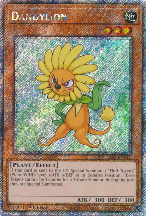 Dandylion (Platinum Secret Rare) [RA03-EN211] Platinum Secret Rare | Cracking-Singles